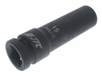 Фотография товара 'Jtc Головка торцевая ударная тонкостенная 12-гранная 1/2" х 15мм, длина 82мм JTC /1, JTC-448315'