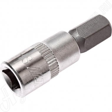 Фотография товара 'Jtc Головка с насадкой HEX 1/4" х H8, длина 37мм JTC /1, JTC-23608'