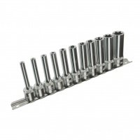 Фотография товара 'Jtc Набор головок торцевых глубоких TORX 3/8" E4-E18, 11 предметовJTC, JTC-H311E'