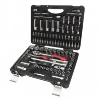 Фотография товара 'Jtc Набор головок торцевых и вставок 1/4" & 1/2" для поврежденных болтов и гаек (в кейсе), JTC-S110B-B72'