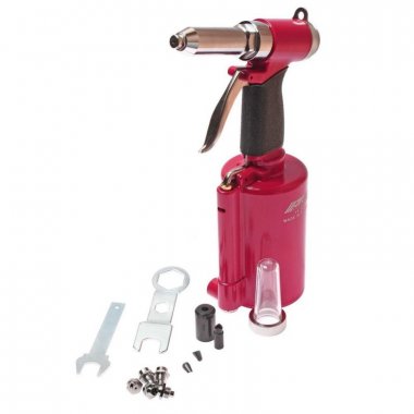 Фотография товара 'Jtc Заклепочник пневматический усиленный, шток 19мм, штуцер 1/4", размеры 260x90x325мм JTC /1, JTC-5114'