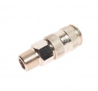 Фотография товара 'Jtc Соединитель быстросъемный 3/8 внешн. резьба (европейский стандарт, тип БРС мама) JTC /1, JTC-D30SMA'