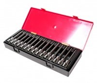 Фотография товара 'Jtc Набор головок с насадкой TORX, HEX, SPLINE 1/2 (в кейсе) 15шт JTC /1, JTC-K4152'