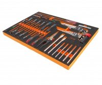 Фотография товара 'Jtc Набор инструмента универсальный, комплектация Mercedes Benz в ложементе (45 предметов) JTC /1/2, JTC-MB3045'