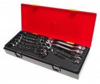 Фотография товара 'Jtc Набор ключей разрезных с зеркальной полировкой (в кейсе) 10шт JTC /1, JTC-K6101'