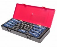 Фотография товара 'Jtc Набор отверток TORX 5-гранных с отверстием TS8H-TS40H (в кейсе) 9шт JTC /1, JTC-K7093'