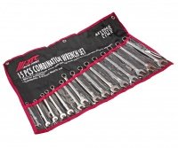 Фотография товара 'Jtc Набор ключей комбинированных 6-21мм (в планшете) 15 предметов JTC /1, JTC-AE1206S'