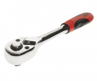 Фотография товара 'Jtc Трещотка 3/8" 72-зубцовая с резиновой рукояткой, длина 200мм JTC /1/50, JTC-5023B'