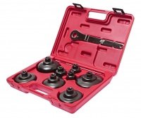 Фотография товара 'Jtc Набор съемников масляных фильтров ("чашки") в кейсе 9 предметов JTC /1, JTC-1448'