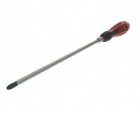 Фотография товара 'Jtc Отвертка крестовая PH3 х 250мм усиленная со сквозным стержнем JTC /1, JTC-7624'