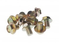 Фотография товара 'Jtc Набор маслосливных пробок М10х1.25мм, длина 12.4мм, шестигр.14мм (10 шт.) JTC /1, JTC-2001'