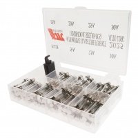 Фотография товара 'Jtc Набор предохранителей стеклянных трубчатых 5-30А, 105шт (в боксе) JTC /1, JTC-2025'