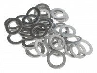 Фотография товара 'Jtc Набор алюминиевых шайб, размер : толщина 1.5, внутр. д. 12.4, наружн. д. 17.8 (50 шт., ед. изм. мм) JTC /1, JTC-2012A'