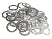 Фотография товара 'Jtc Набор алюминиевых шайб, размер : толщина 1.5, внутр. д. 14.4, наружн. д. 19.8 (50 шт., ед. изм. мм) JTC /1, JTC-2014A'