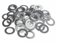 Фотография товара 'Jtc Набор алюминиевых шайб, размер : толщина 1.5, внутр. д. 8.4, наружн. д. 13.8 (50 шт., ед. изм. мм) JTC /1, JTC-2010A'