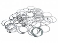 Фотография товара 'Jtc Набор алюминиевых шайб, размер : толщина 2.0, внутр. д. 24.4, наружн. д. 30.0 (50 шт., ед. изм. мм) JTC /1, JTC-2018C'