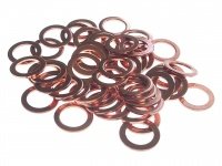 Фотография товара 'Jtc Набор медных шайб, размер : толщина 1.2, внутр. д. 12.4, наружн. д. 17.8 (50 шт., ед. изм. мм) JTC /1, JTC-2012'