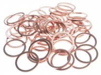 Фотография товара 'Jtc Набор медных шайб, размер : толщина 1.4, внутр. д. 17.3, наружн. д. 20.8 (50 шт., ед. изм. мм) JTC /1, JTC-20161'