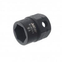 Фотография товара 'Jtc Головка торцевая ударная мини 6-гранная 1/2" х 15мм, длина 28мм JTC /1, JTC-442815'