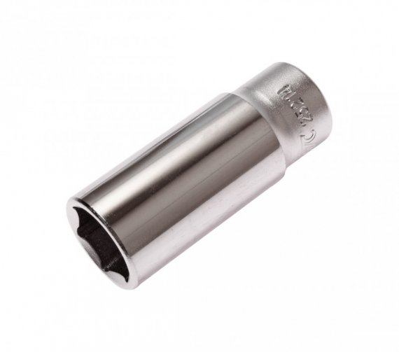 Фотография товара 'Jtc Головка торцевая глубокая 6-гранная 1/4" х 14мм, длина 50мм JTC /1/20/200, JTC-25214'