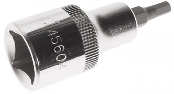 Фотография товара 'Jtc Головка с насадкой HEX 1/2" х H4, длина 55мм JTC /1, JTC-45604'