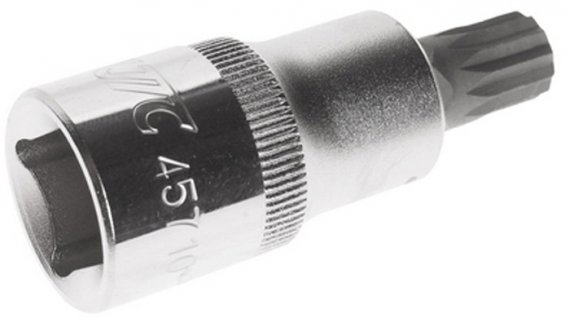 Фотография товара 'Jtc Головка с насадкой SPLINE 1/2" х М10, длина 55мм JTC /1, JTC-45710'