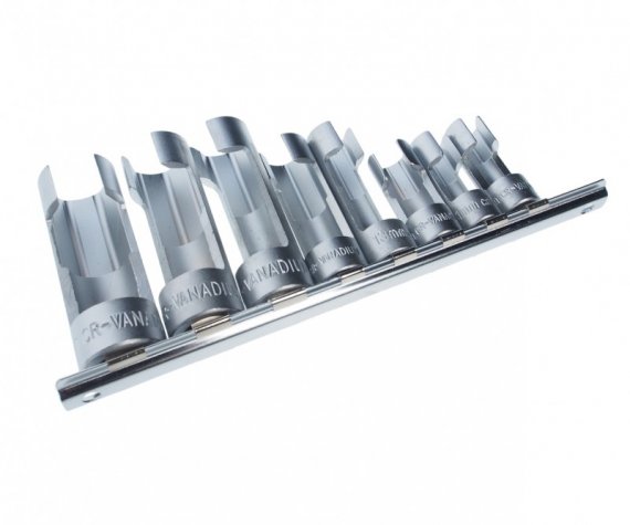 Фотография товара 'Jtc Набор глубоких разрезных головок 3/8" DR: 10, 11, 12, 13, 14mm, 1/2" DR: 17, 19, 21mmJTC /1, JTC-6609'