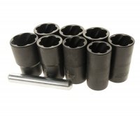 Фотография товара 'Jtc Набор головок для поврежденных болтов 9 предметов JTC /1, JTC-4399S'