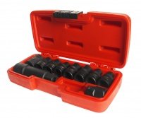 Фотография товара 'Jtc Набор головок специальных 1/2", 3/8" 5-гранных и RIBE (в кейсе), JTC-4918S'