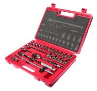 Фотография товара 'Jtc Набор головок торцевых 6-гранных 3/8" 6-22мм (в кейсе) 22 предмета JTC /1, JTC-H322B'