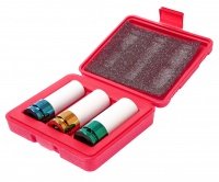 Фотография товара 'Jtc Набор головок ударных для литых дисков 17-19-22мм, длина 87мм (в кейсе) , JTC-3304A'