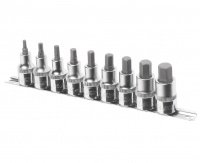 Фотография товара 'Jtc Набор насадок HEX 1/2" H4-H14 9 предметов JTC /1, JTC-H409H'