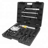 Фотография товара 'Jtc Съемник гидравлический в кейсе (4 тонны,длина 185/250,ширина 75/55-255/110,поршень 60мм,масса 11кг) JTC /1, JTC-PM420'