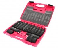 Фотография товара 'Jtc Набор вставок ударных 3/4" TORX T60-T100, E18-E24, HEX H17-H24 с адаптерами 3/4" и 1", JTC-J616C'