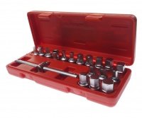 Фотография товара 'Jtc Набор головок для отворачивания масляных пробок 18 пр. JTC, JTC-JW0895'