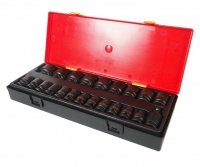 Фотография товара 'Jtc Набор головок торцевых ударных 6-гранных 1/2 8-32мм (в кейсе) 22шт JTC /1, JTC-K4223'