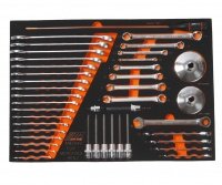 Фотография товара 'Jtc Набор инструмента универсальный, комплектация Mercedes Benz в ложементе (42 предмета) JTC /1/2, JTC-MB2042'