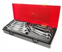 Фотография товара 'Jtc Набор ключей разрезных евро-типа (в кейсе) 10 предметов JTC /1, JTC-K6102'