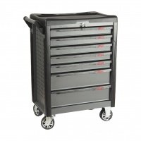 Фотография товара 'Jtc Тележка инструментальная 7 секций, серая на колесах JTC /1, JTC-5021C'