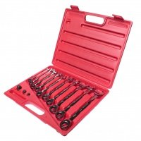 Фотография товара 'Jtc Набор ключей комбинированных трещоточных 8-19мм (в кейсе) 13 предметов JTC /1/10, JTC-3028'