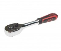 Фотография товара 'Jtc Трещотка 1/4" 72-зубцовая с резиновой рукояткой, длина 150мм JTC /1/100, JTC-5022B'