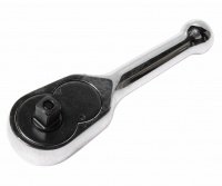 Фотография товара 'Jtc Трещотка укороченная 1/4" с металлической рукояткой, длина 89мм JTC /1/50, JTC-3016'