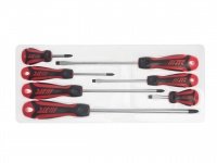 Фотография товара 'Jtc Набор отверток усиленных, 7 предмета SL5.5x100, SL6.5x38, SL6.5x150, PH1x75, PH2x38, PH2x150, PH3x200, JTC-7643'