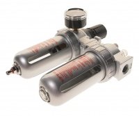 Фотография товара 'Jtc Блок подготовки воздуха (лубрикатор+осушитель) 3/8” с металлическим переключателем, давление 250 PSI, JTC-JW0889-833'