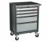 Фотография товара 'Jtc Тележка инструментальная 5 секций, серая на колесах JTC /1, JTC-S1065'