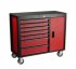 Фотография товара 'Jtc Тележка инструментальная 7 секций, красная на колесах с боковым ящиком JTC /1, JTC-S1067'